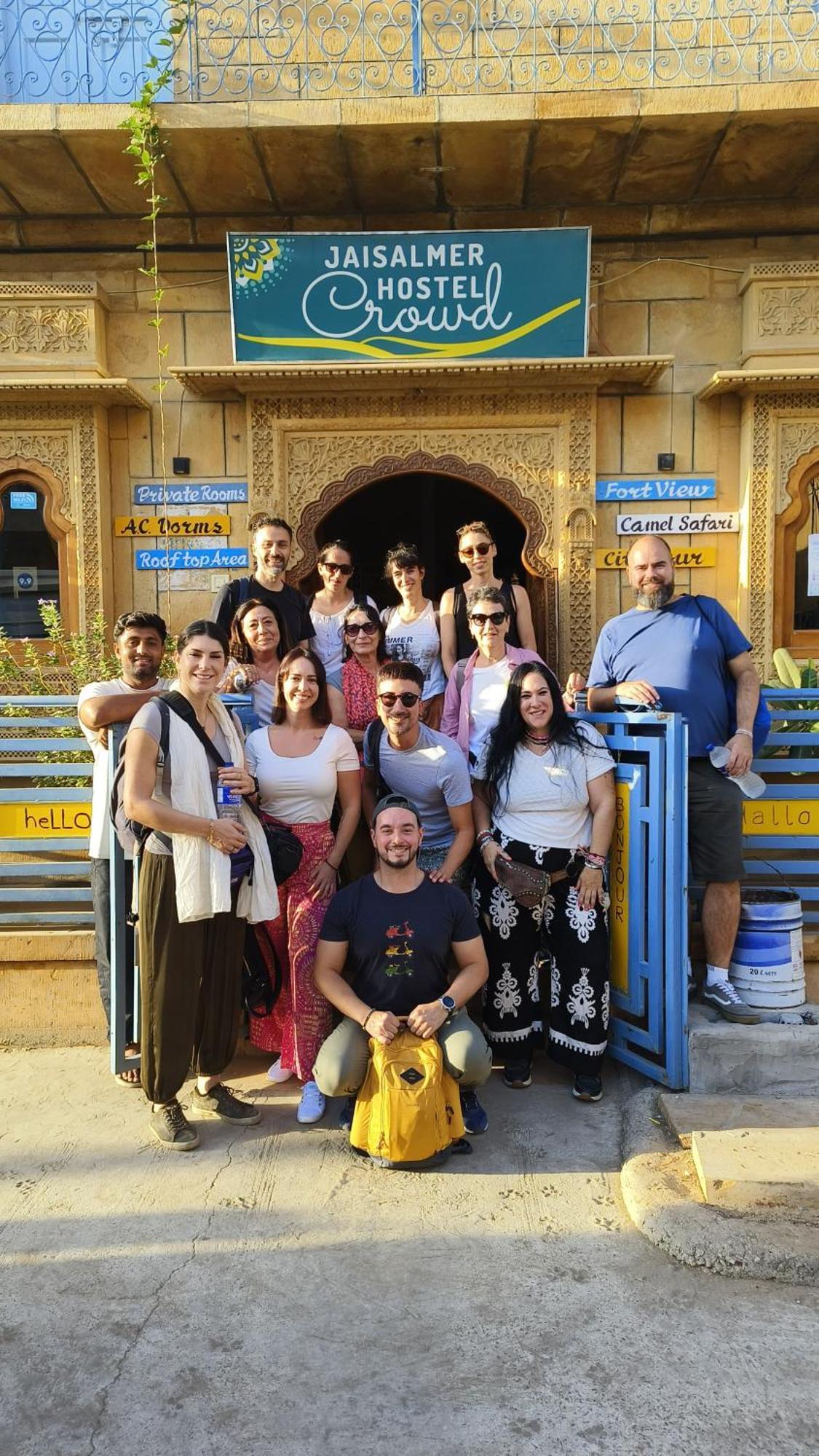 Jaisalmer Hostel Crowd Exterior foto