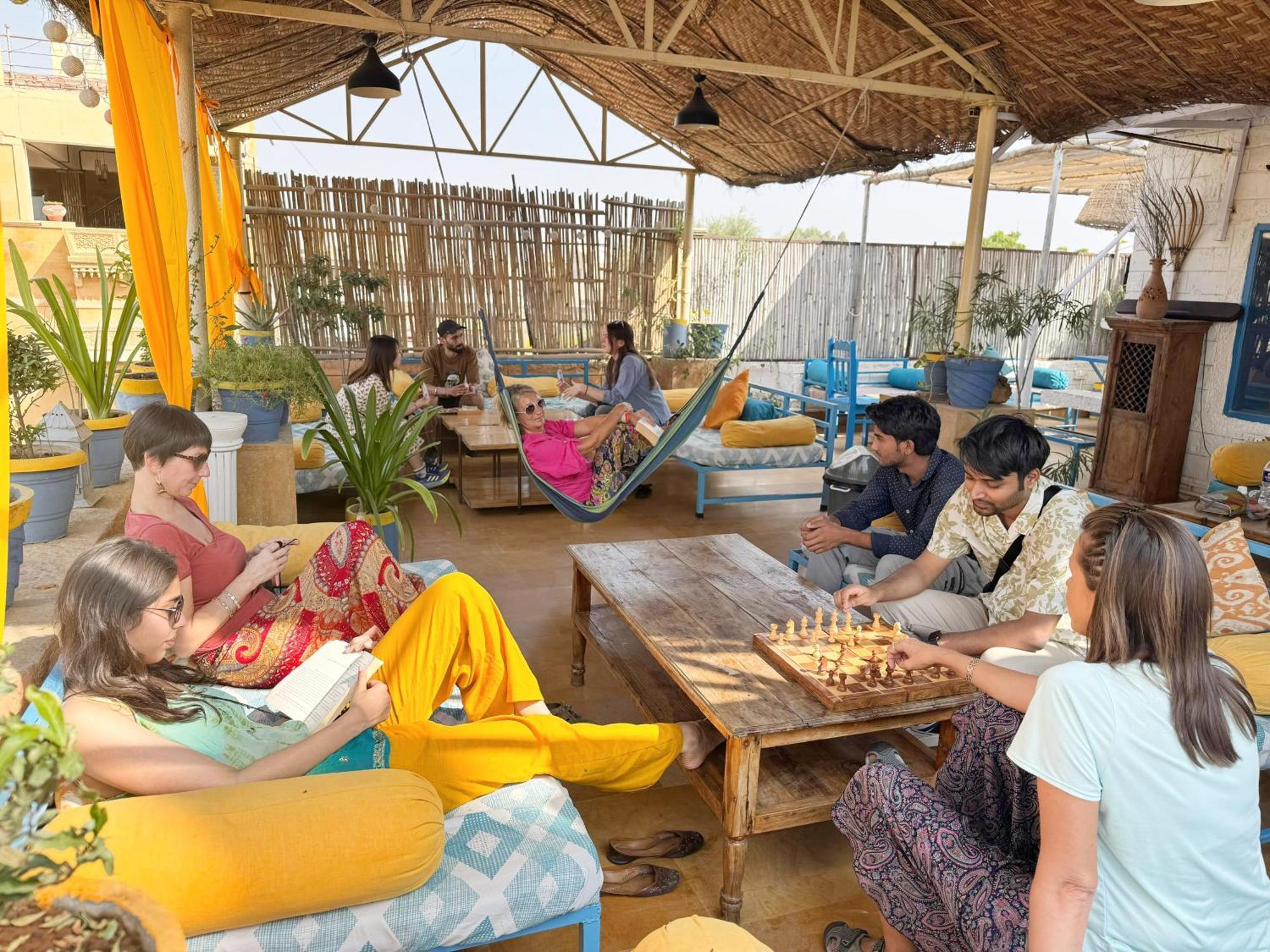 Jaisalmer Hostel Crowd Exterior foto